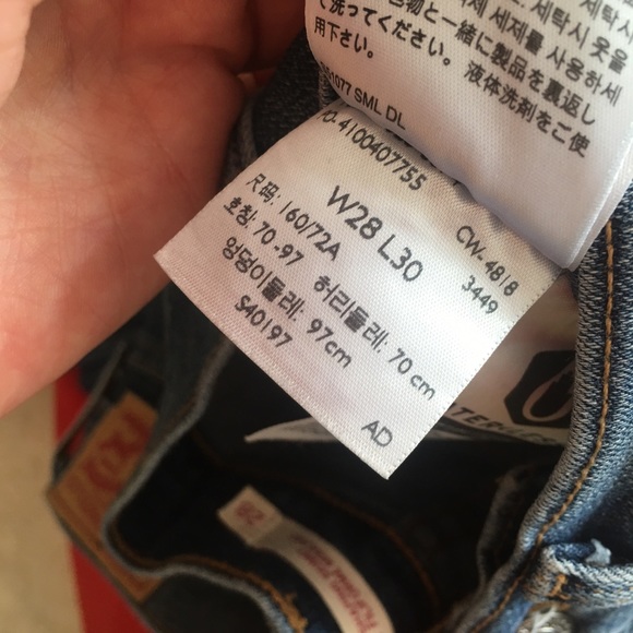 Levi’s Shaping Skinny jeans, sz 28 - Picture 7 of 7